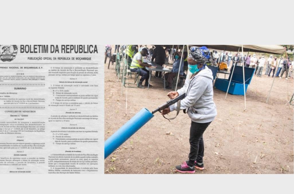 Subject to ‘confirmation of completion of DDR’ and not to be indexed to TSU: Former Renamo guerrillas’ pensions – A Verdade Subject to ‘confirmation of completion of DDR’ and not to be indexed to TSU: Former Renamo guerrillas’ pensions – A Verdade