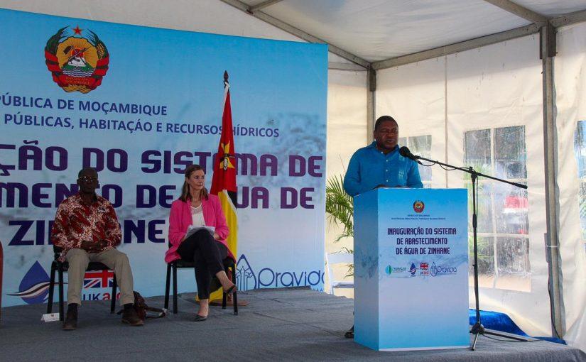 Nyusi calls for discipline in water use Nyusi calls for discipline in water use