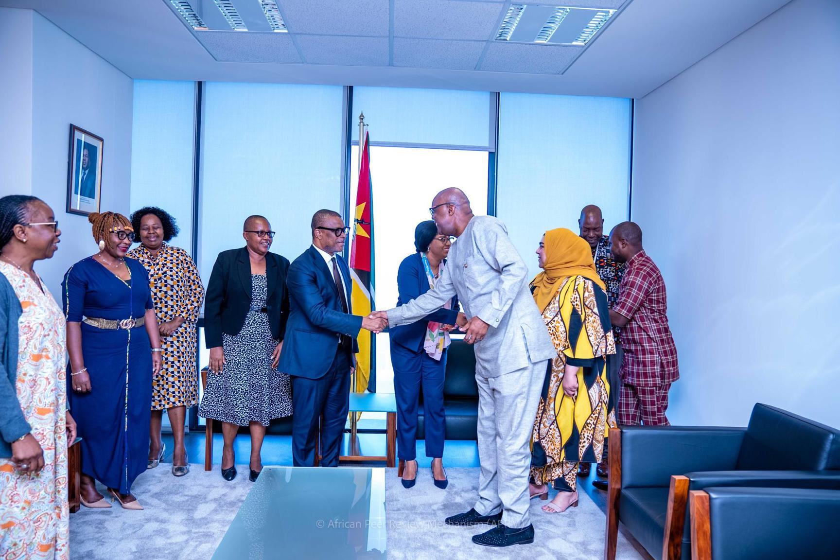 APRM delegation in Mozambique ahead of review mission APRM delegation in Mozambique ahead of review mission
