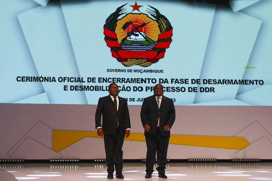 End of Renamo demobilisation “an example of success” End of Renamo demobilisation “an example of success”