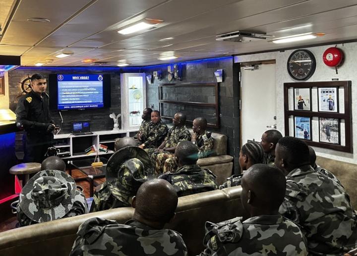 INS Sunayna visited Beira, Mozambique – Indian Navy INS Sunayna visited Beira, Mozambique – Indian Navy