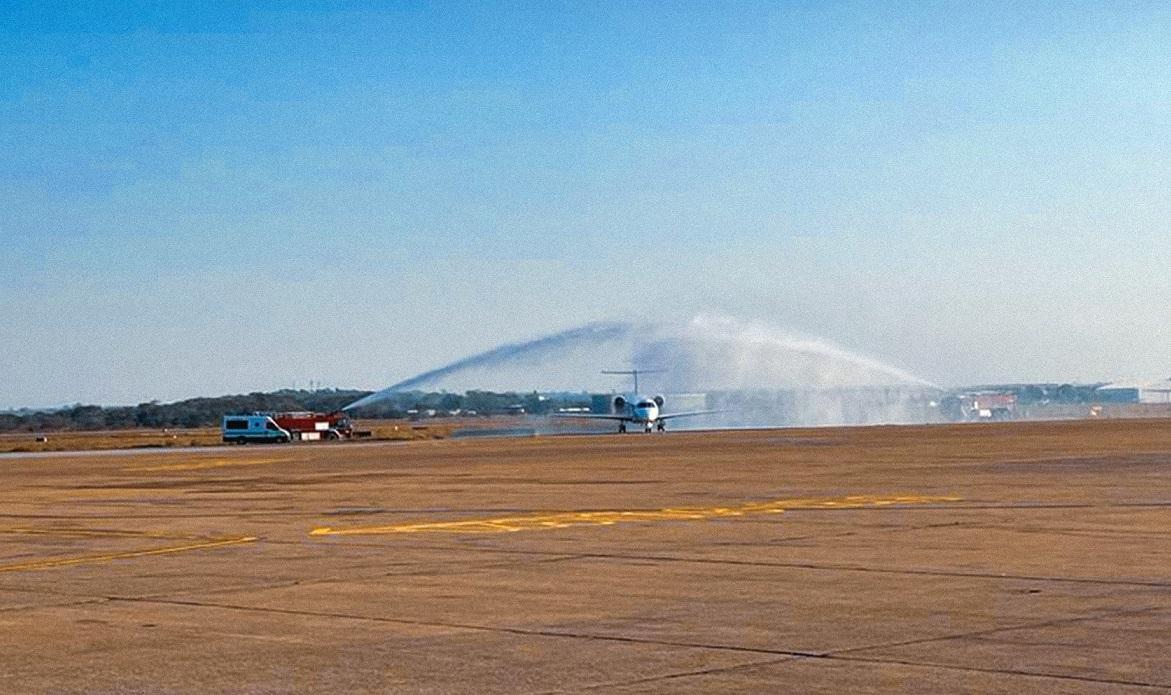 LAM completes inaugural flight to Lusaka, Zambia LAM completes inaugural flight to Lusaka, Zambia