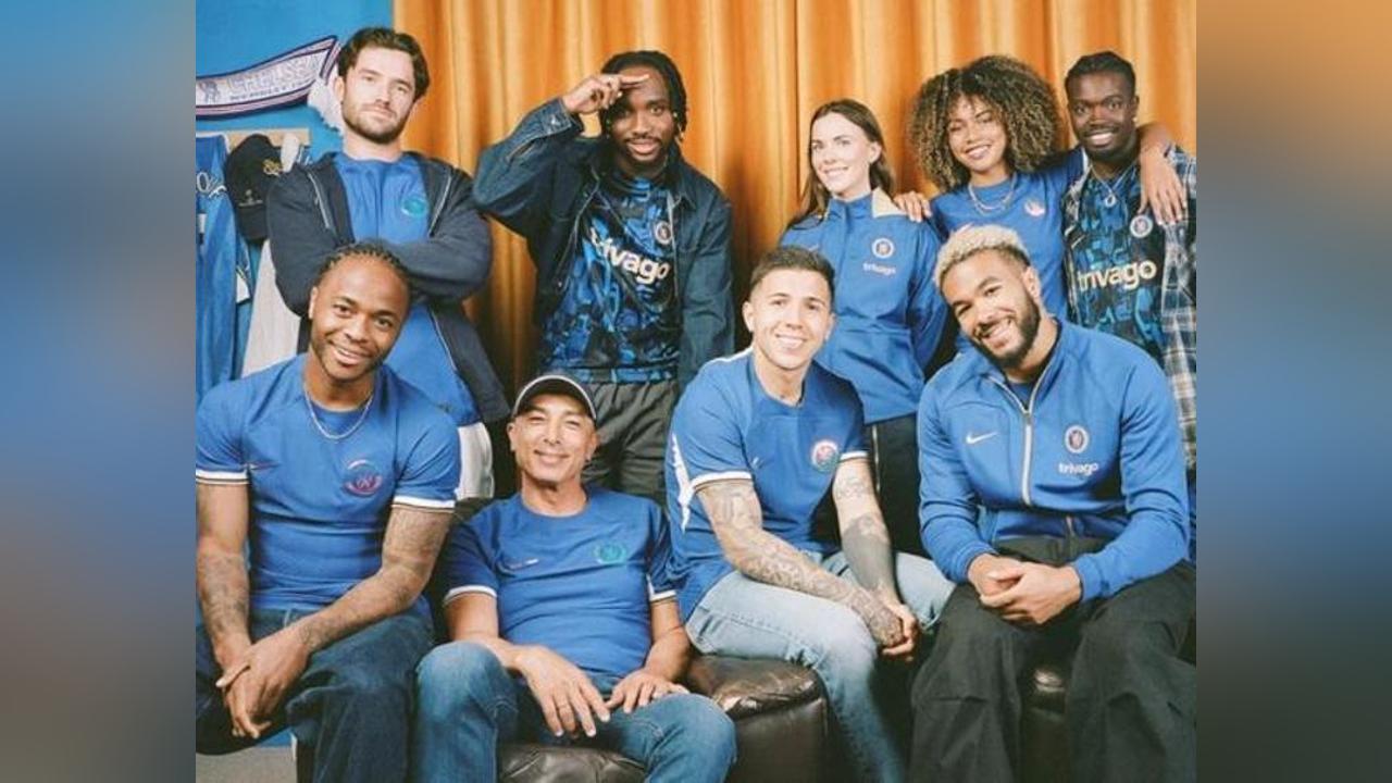 Chelsea reveal new shirt - but no sponsor Chelsea reveal new shirt - but no sponsor