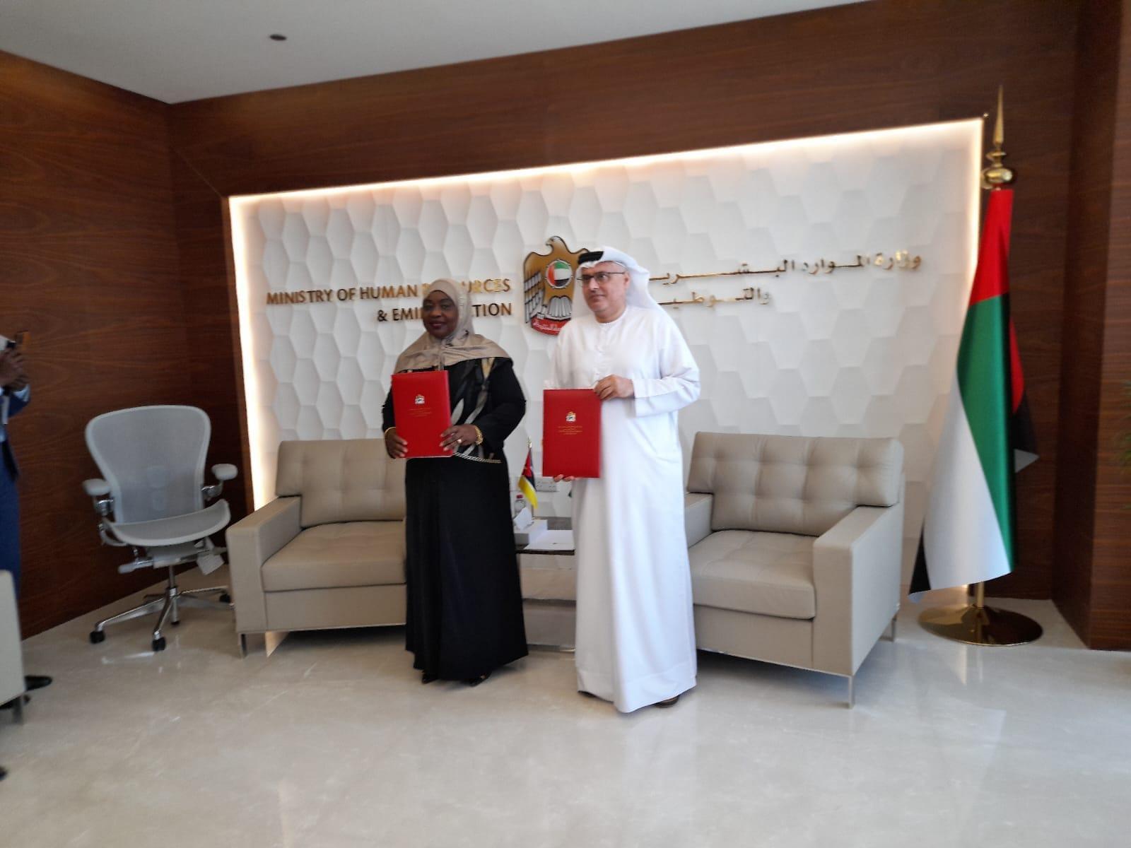 Mozambique, United Arab Emirates sign MoU on labour migration Mozambique, United Arab Emirates sign MoU on labour migration