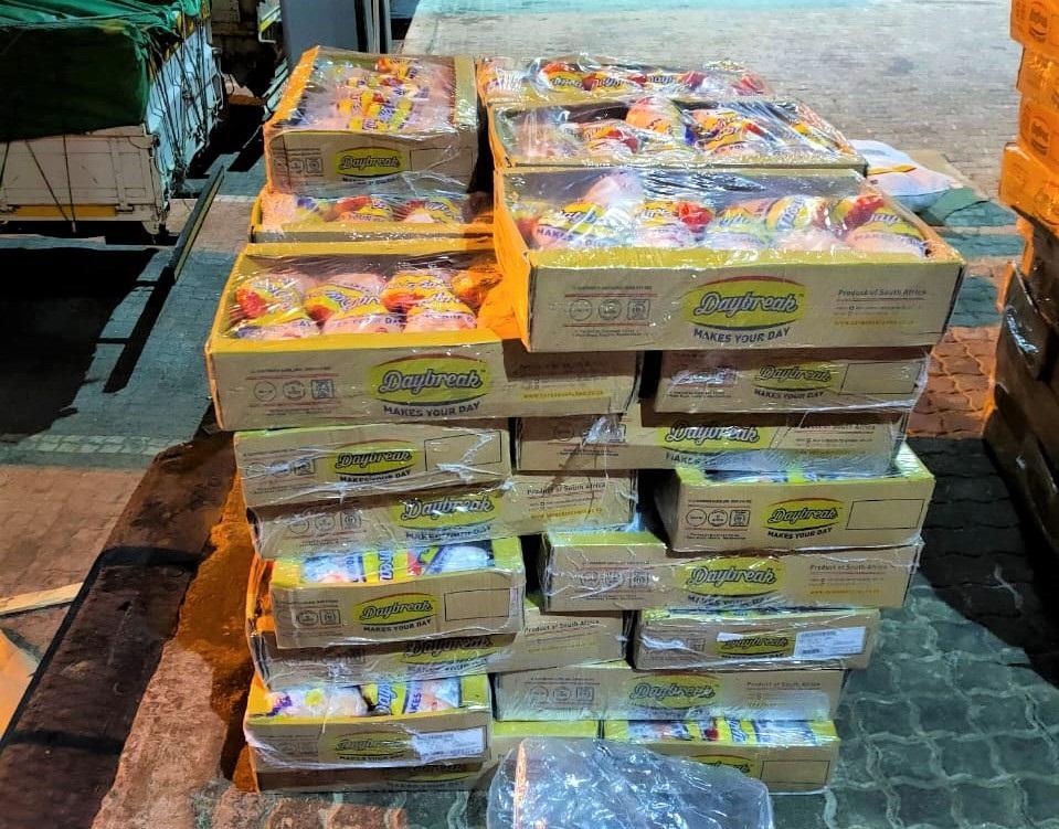 INAE seized about 10 tons of chicken in Maputo city in Q1 INAE seized about 10 tons of chicken in Maputo city in Q1