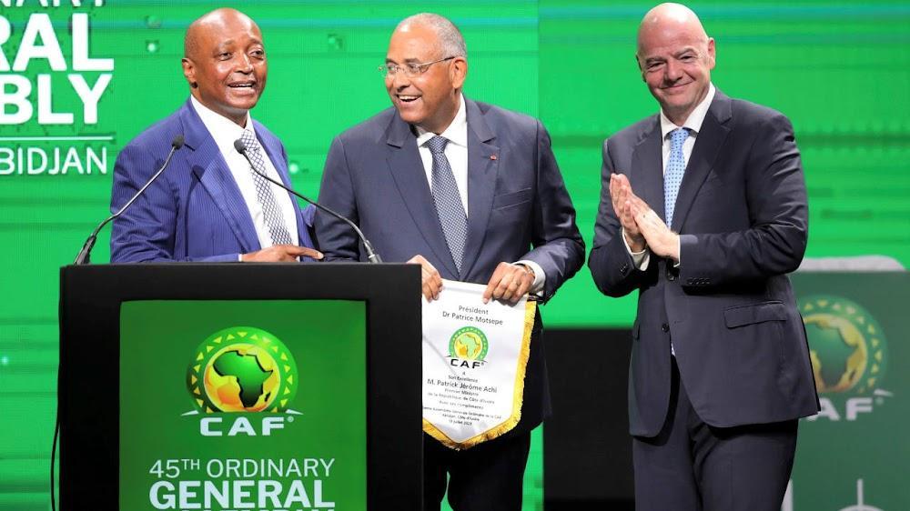 Achi: Caf is powerful instrument of serving football Achi: Caf is powerful instrument of serving football