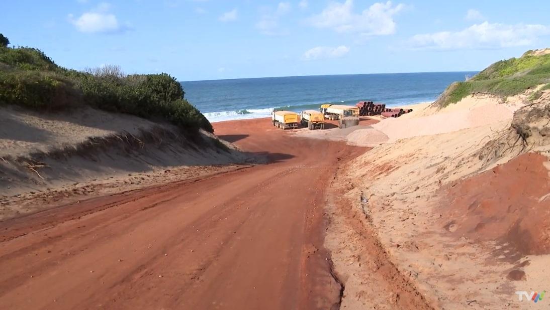 Chongoene heavy sands port to be completed by December Chongoene heavy sands port to be completed by December