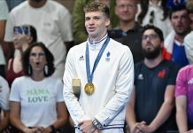French swimmer Leon Marchand win 4th gold at 2024 Olympics French swimmer Leon Marchand win 4th gold at 2024 Olympics