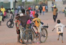 Pedro, seeking the family of the boy he fled with Pedro, seeking the family of the boy he fled with
