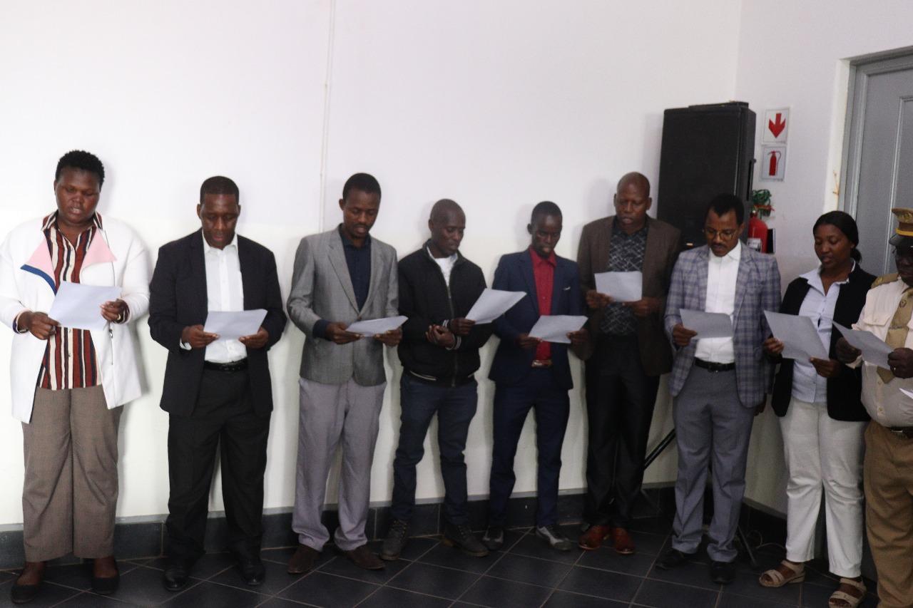 District Committees Sworn In for FIDEL Evaluation District Committees Sworn In for FIDEL Evaluation