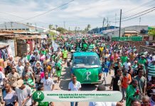 Anamola holds peaceful march in Maputo Anamola holds peaceful march in Maputo