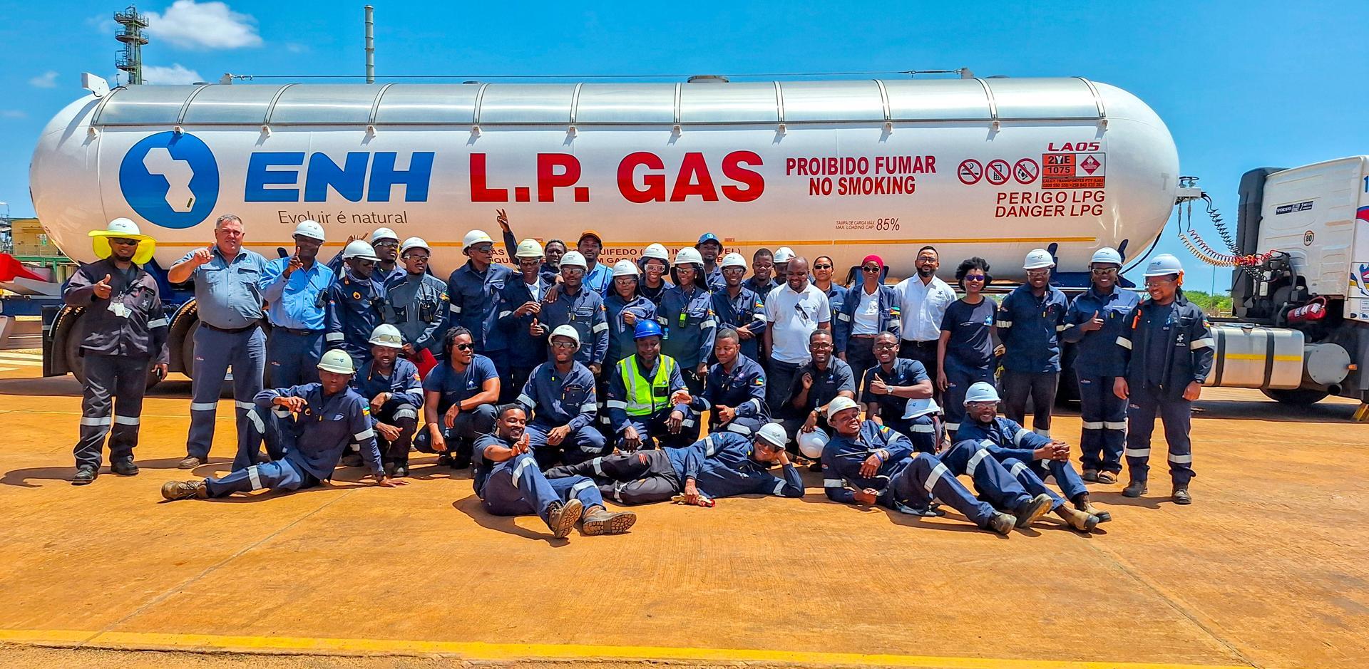 Sasol Conducts Experimental Loading of Mozambique Gas Sasol Conducts Experimental Loading of Mozambique Gas