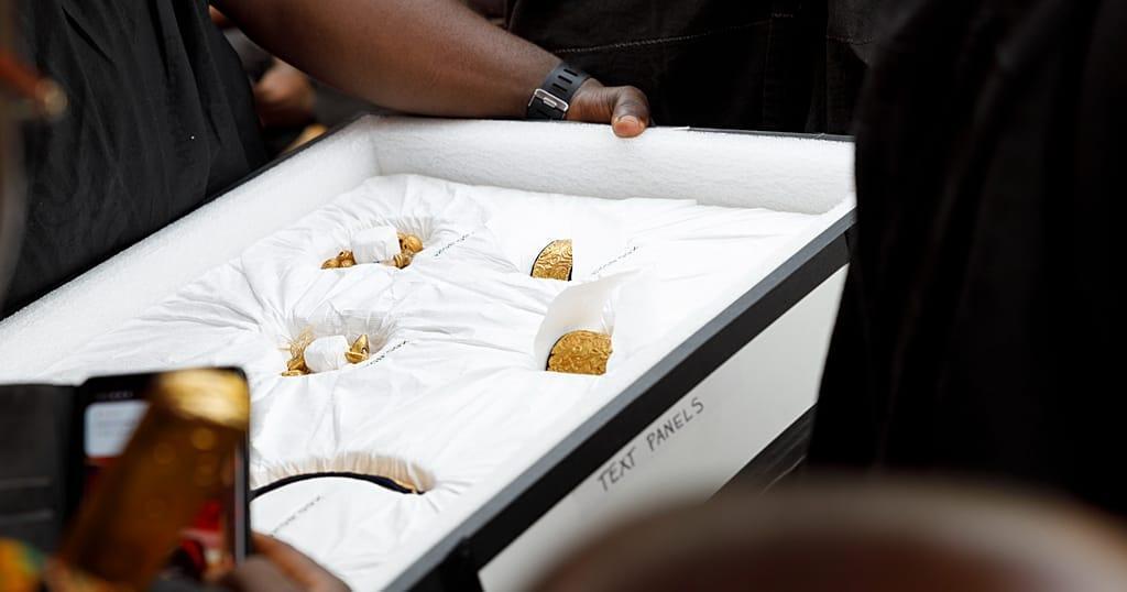 Britain and South Africa hand back Ghanaian royal artefacts Britain and South Africa hand back Ghanaian royal artefacts