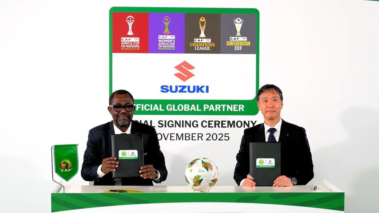 CAF Welcomes Suzuki as Global Partner for African Events CAF Welcomes Suzuki as Global Partner for African Events