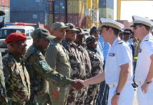 French Navy Vessel Auguste Techer Visits Nacala Mozambique French Navy Vessel Auguste Techer Visits Nacala Mozambique
