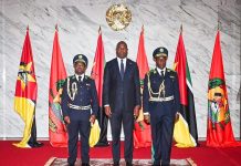 Chapo swears in new ACIPOL leadership Chapo swears in new ACIPOL leadership