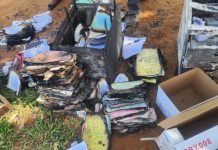 Arson Fire Destroys Chongoene District Court Arson Fire Destroys Chongoene District Court