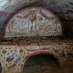 archaeologists uncover ancient Jesus fresco in tomb archaeologists uncover ancient Jesus fresco in tomb