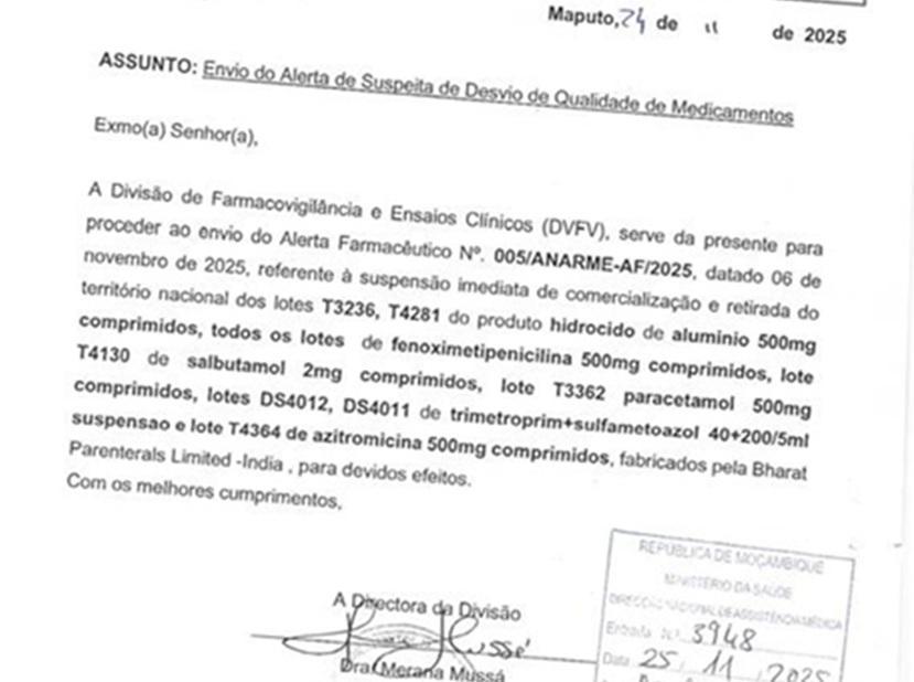 ANARME orders immediate recall of several medicine batches ANARME orders immediate recall of several medicine batches