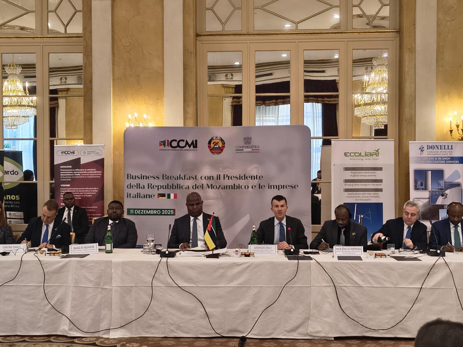 Italy Mozambique Business Roundtable Strengthens Partnership Italy Mozambique Business Roundtable Strengthens Partnership
