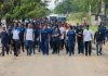 Rwanda Security Forces Engage in Sports with Officials Rwanda Security Forces Engage in Sports with Officials