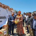 Vulcan Mozambique hands over more than 100 tonnes of products to First Lady’s Office to support flood victims Vulcan Mozambique hands over more than 100 tonnes of products to First Lady’s Office to support flood victims