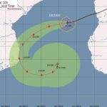 INAM Warns of Gezani Approaching Inhambane Coast INAM Warns of Gezani Approaching Inhambane Coast