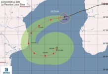 INAM Warns of Gezani Approaching Inhambane Coast INAM Warns of Gezani Approaching Inhambane Coast