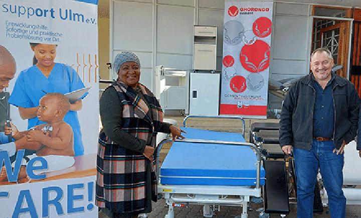 Health ministry receives help worth over N$1.8 million from Ulm e.v. in Germany Health ministry receives help worth over N$1.8 million from Ulm e.v. in Germany