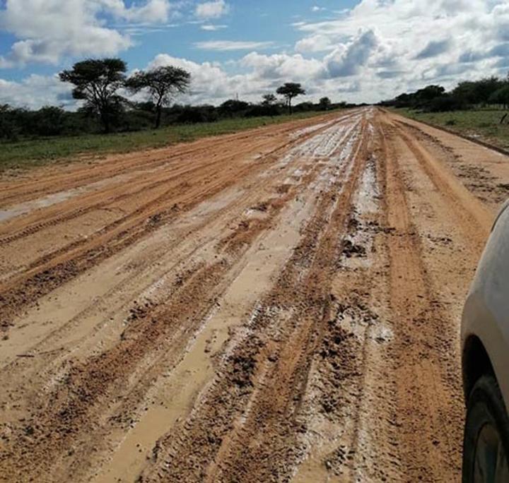Okondjatu community cries foul over shoddy roadwork Okondjatu community cries foul over shoddy roadwork