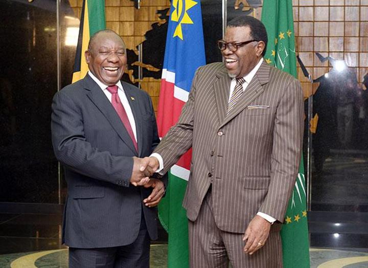 Namibia's connection to Ramaphosa's stolen millions Namibia's connection to Ramaphosa's stolen millions
