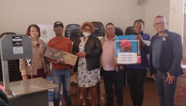 Income generating projects in seven //Kharas constituencies get a helping hand Income generating projects in seven //Kharas constituencies get a helping hand