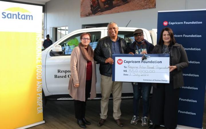 Capricorn Foundation supports Response Action BasedOrganisation to curb violence in our communities Capricorn Foundation supports Response Action BasedOrganisation to curb violence in our communities