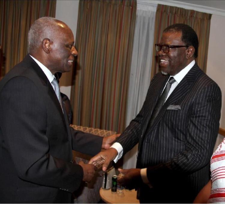 Dos Santos' death a loss to Namibia – Geingob Dos Santos' death a loss to Namibia – Geingob