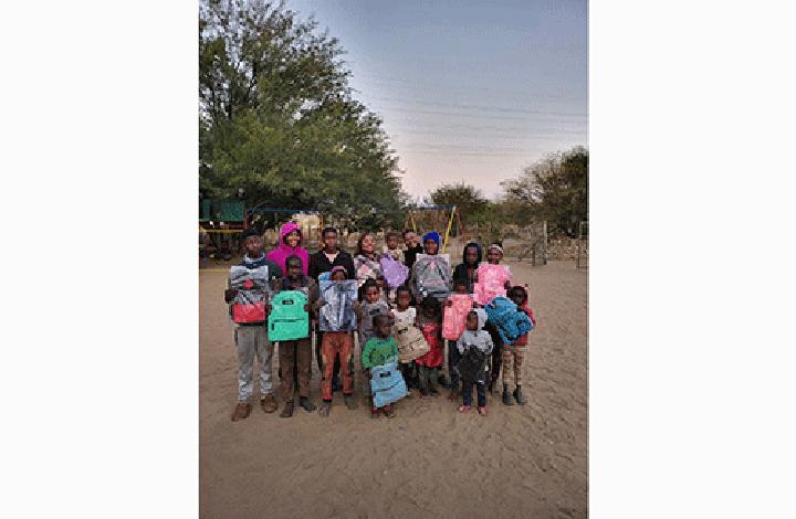 Popya with Mongai Fankam - Trading plastic bags for school bags Popya with Mongai Fankam - Trading plastic bags for school bags