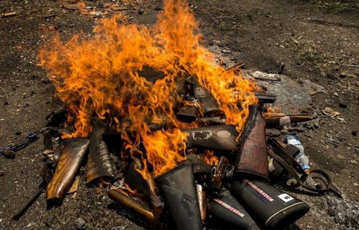 Namibia marks Small Arms Destruction Day at Walvis Bay Namibia marks Small Arms Destruction Day at Walvis Bay