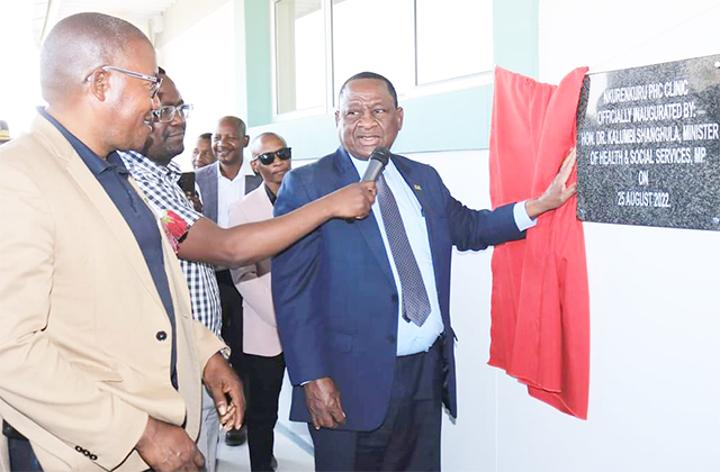 Long-awaited Nkurenkuru clinic officially inaugurated Long-awaited Nkurenkuru clinic officially inaugurated