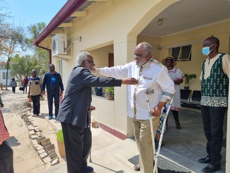 'Pohamba recovering well' 'Pohamba recovering well'