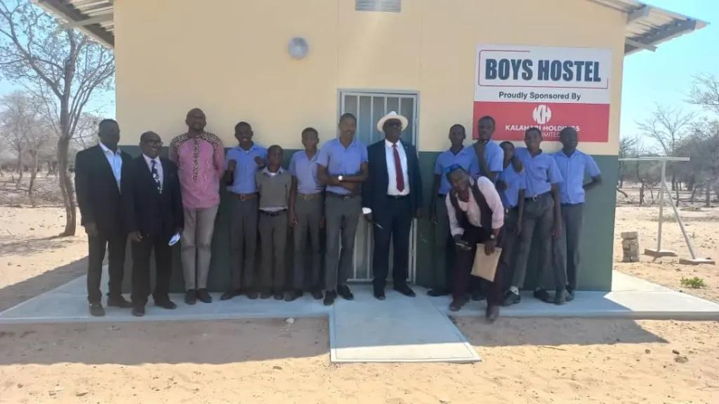 Kalahari donates facilities worth a million Kalahari donates facilities worth a million