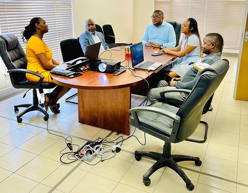 Mathe engages regional office staff Mathe engages regional office staff