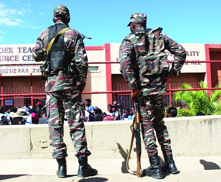 Army recruits shut off from outside world Army recruits shut off from outside world