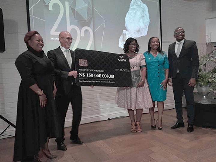 Namdia shakes off Covid-19 disruptions…as diamond dealer declares record N$150 million dividend Namdia shakes off Covid-19 disruptions…as diamond dealer declares record N$150 million dividend