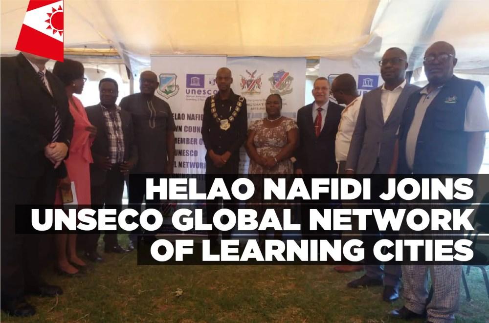 Helao Nafidi joins UNSECO Global Network of Learning Cities - Namibia