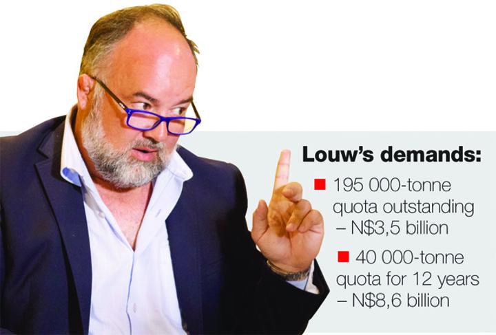 Fishcor rejects Louw's new N$12 billion fish deal proposal Fishcor rejects Louw's new N$12 billion fish deal proposal