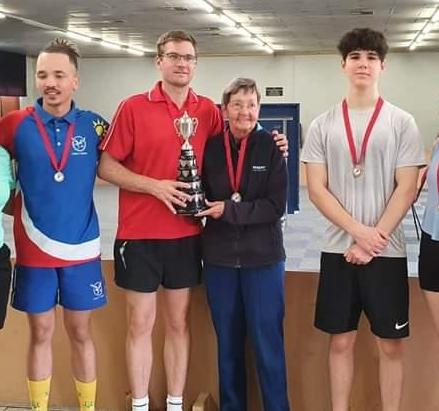 Mrozek, Dreyer crowned table tennis champs Mrozek, Dreyer crowned table tennis champs