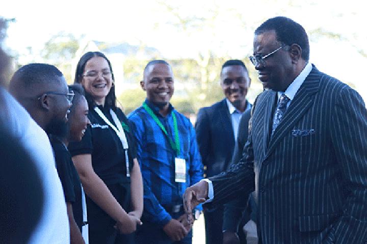Geingob: Youth central to development agenda Geingob: Youth central to development agenda