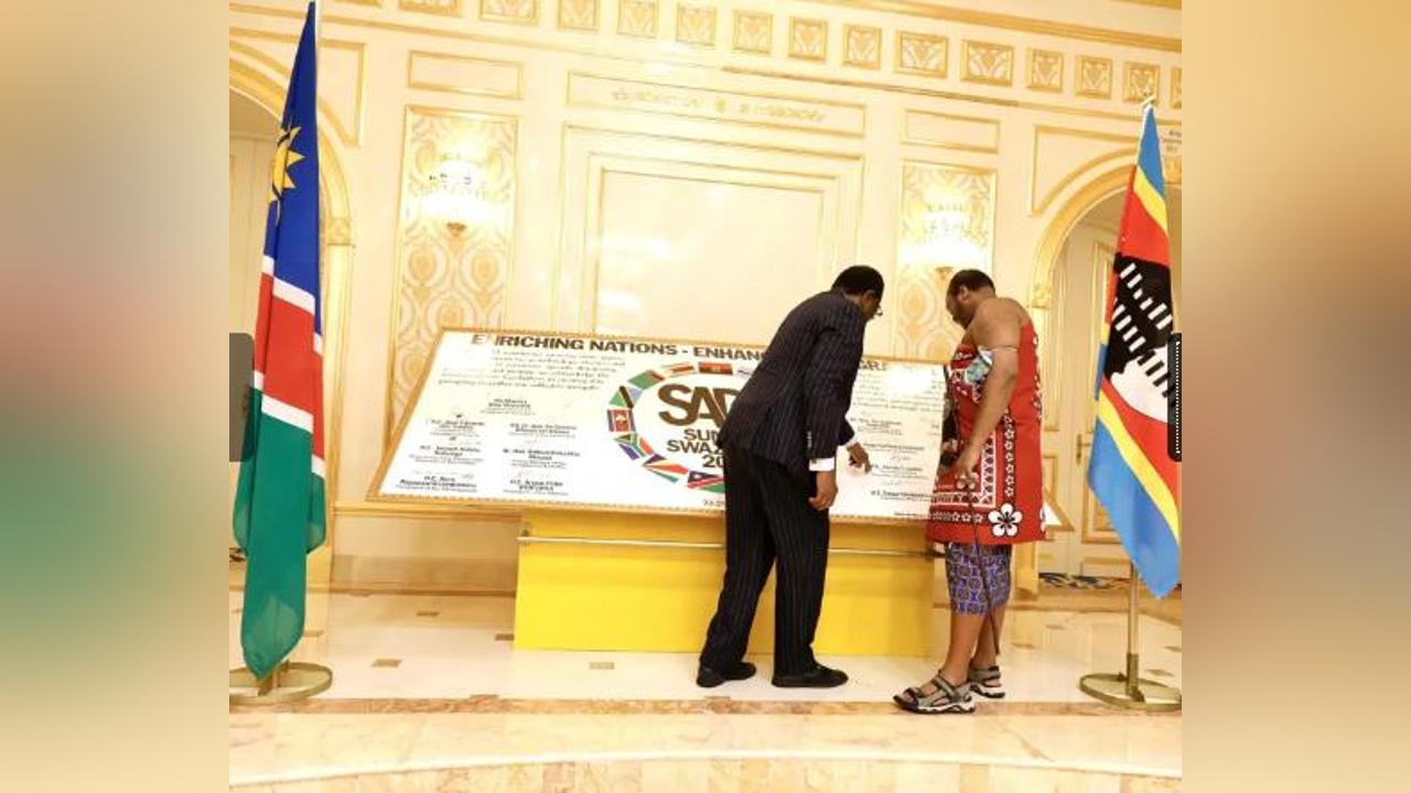 Geingob concludes working visit to the Kingdom of Eswatini Geingob concludes working visit to the Kingdom of Eswatini