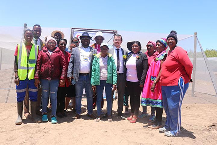 TIKA supports Swartkops community garden TIKA supports Swartkops community garden