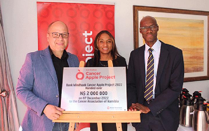 Bank Windhoek Cancer Apple Projects raises N$33.9 million in funds Bank Windhoek Cancer Apple Projects raises N$33.9 million in funds