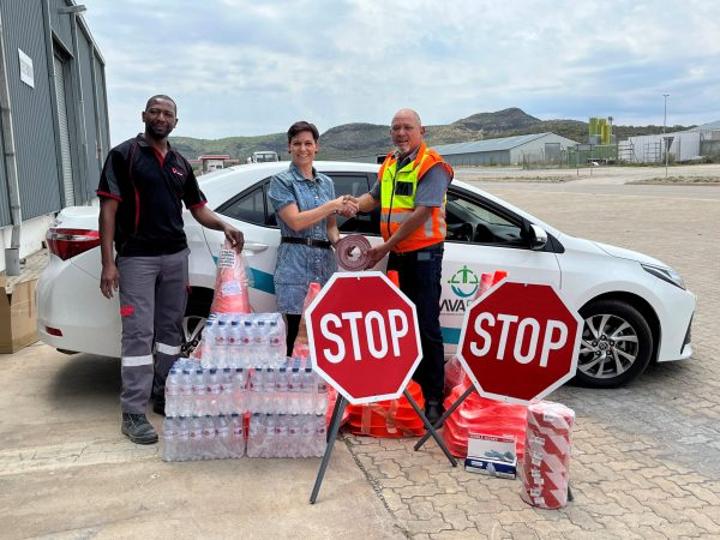 OHORONGO CEMENT SUPPORTS ROAD SAFETY AWARENESS OHORONGO CEMENT SUPPORTS ROAD SAFETY AWARENESS